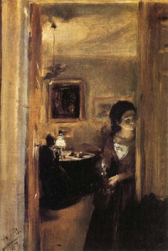 Adolph von Menzel The Artist-s Sisters